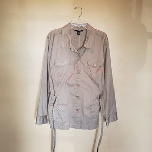 Style & Co Jackets & Coats - Button up Style & Co jacket in EUC Style & Co Jackets & Coats - Button up Style & Co jacket in EUC